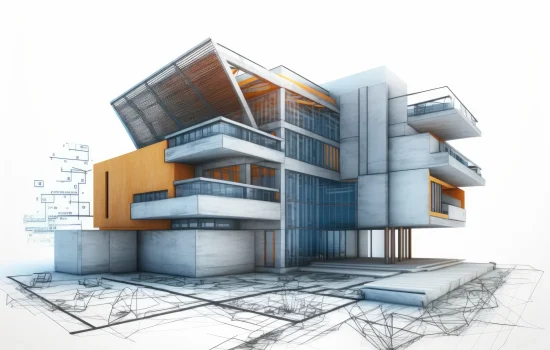 3D Architectural Draw